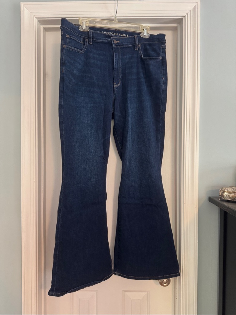 American Eagle Outfitters Dark Wash Flare Jeans